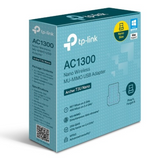 TP-link adaptador AC1300 Nano Wireless MU-MIMO USB - Archer T3U Nano