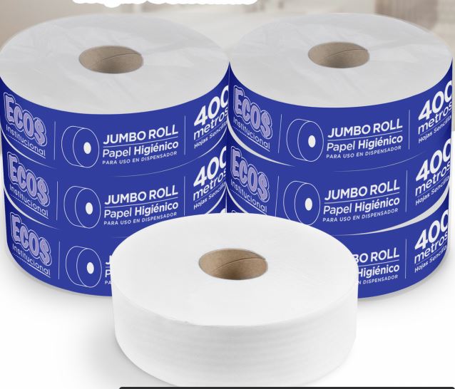 ECOS JUMBO ROLL 400 MTS BULTO 6 UNIDADES