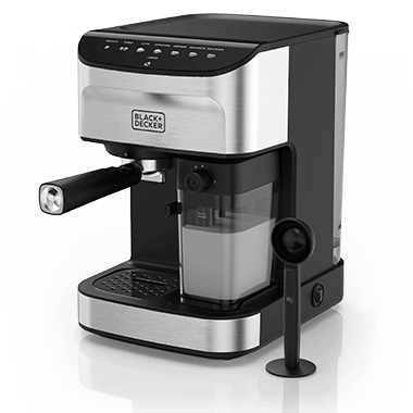 Black + Decker maquina de cafe espresso gustoso - EM0412-1SDLA