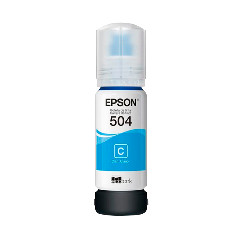 -ALEpson botella tinta cyan  para L6191/ L4160/ L6171/ L4150/L4260/L6270/L14150 - T504220