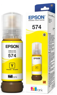 Epson botella tinta amarilla T664420-AL para L110-220-350-355-555 6500 Pag