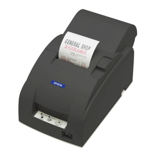 Epson impresora pos TM-U 220A-163 USB con cortador negro-C31C513A8901