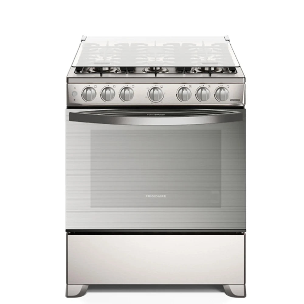 Frigidaire Cocina De gas de 30" 6 quemadores Plateado FKGN30C3FYI