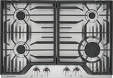 Frigidaire plantilla de gas 30 empotrable 4 quemadores FCCG3027AS