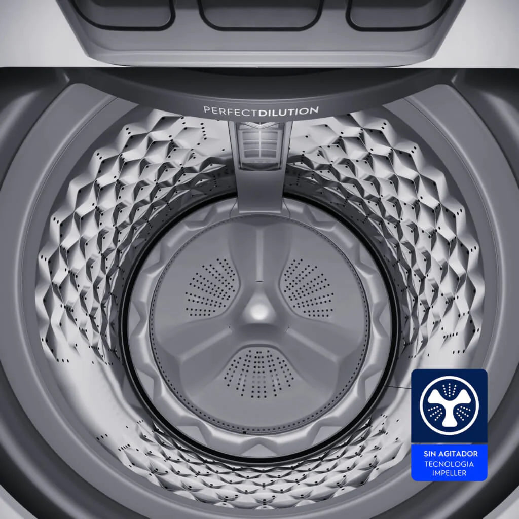 Frigidaire lavadora automática impeller 18kg blanca premium FWIB18T4EBPUG