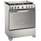 Frigidaire Cocina De gas de 30" 6 quemadores Plateado FKGN30C3FYI