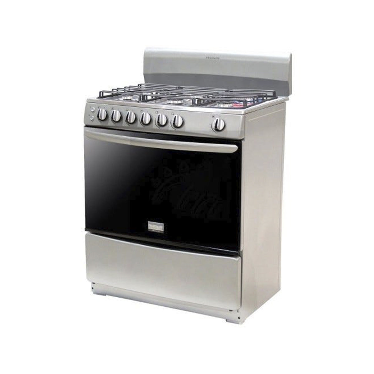 Frigidaire cocina de gas 30 6 quemadores gris FKGJ30C3MDQG