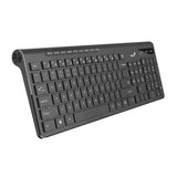 TECLADO GENIUS SLIMSTAR KB-7230 MEMBRANA INALAMBRICO CON RECEPTOR ESPAÑOL 31310021401 NEGRO