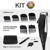 Remington kit cortadora de cabello 12 piezas cromada HC1080A-110F