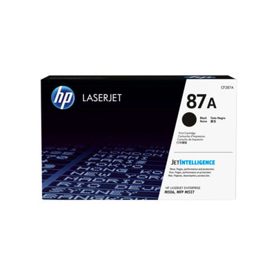 HP toner negro 9000pgs #87A CF287A