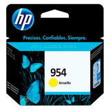 HP cartucho de tinta original 954 amarillo L0S56Al