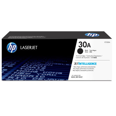 HP toner negro 30A 1600 pgs CF230A