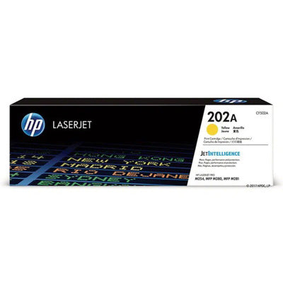 HP toner amarillo #202A CF502A