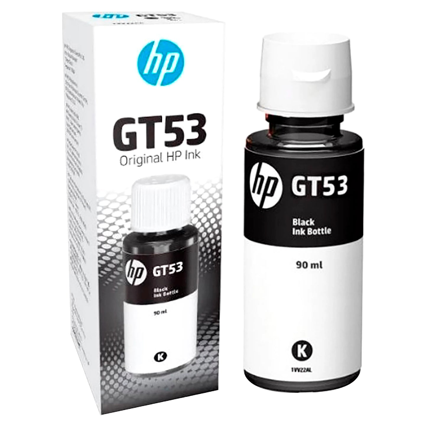 HP botella de tinta gt53 negro 5000Pgs 1Vv22Al