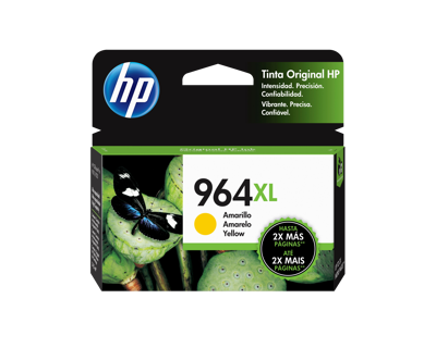 HP cartucho tinta 964XL amarillo alto rendimiento  3JA56AL