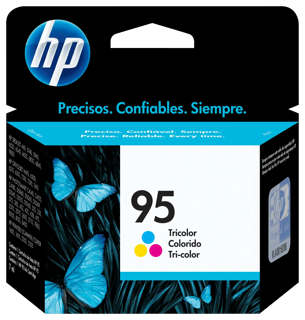 HP cartucho Tricolor 260Pgs #95 C8766WL