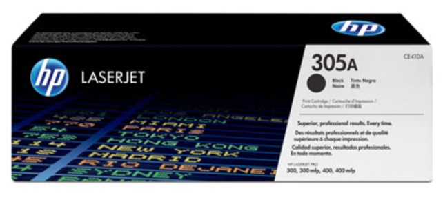 HP toner negro 2 200 pgs CE410A