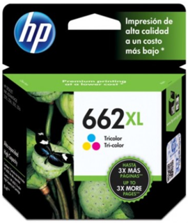 HP cartucho tricolor 300Pgs para 2515-2516-3515-3516 #662Xl CZ106Al