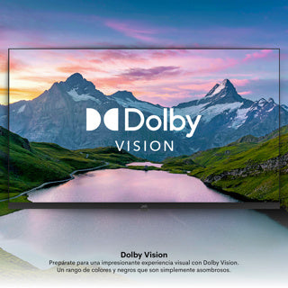 JVC televisor ISDBT 86" QLED 4K Frameless con google TV OS - LT-86KB738