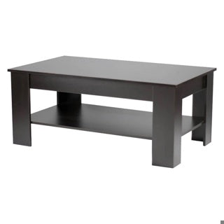 Kenneth Cole mesa de centro  cubierta color negro y caf‚ oscuro -KCWD2022058-BR