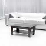 Kenneth Cole mesa de centro  cubierta color negro y caf‚ oscuro -KCWD2022058-BR