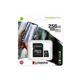 Kingston tarjeta de memoria micro SD canvas c/adaptador (clase 10) SDCS2/256GB