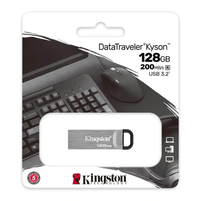 Kingston memoria usb kyson 128GB USB 3,2 DTKN/128GB