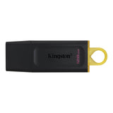 Kingston memoria exodia negro con amarillo 128GB usb 3.2 DTX