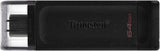 Kingston memoria puerto tipo C 64GB - DT70/64GB