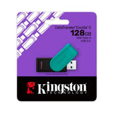 Kingston usb data traveler exodia USB 3.2 128GB negro turquesa - DTXS/128GB