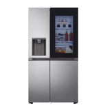 LG Refrigerator Side by Side 27 pc instaview silver VS27GNID