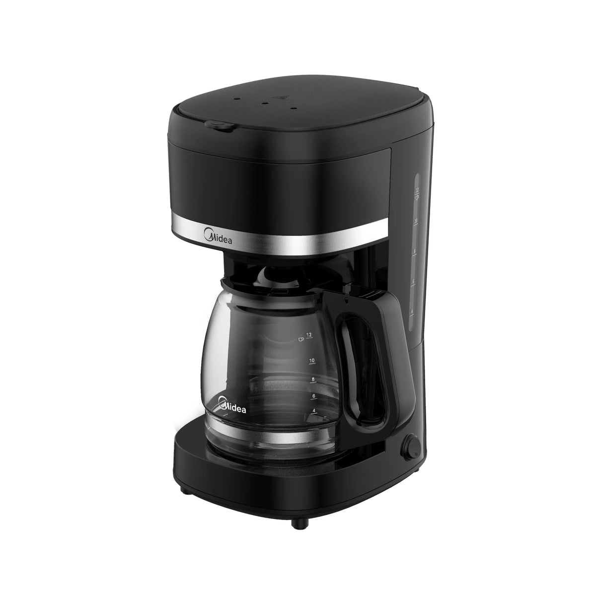 Midea Cafetera 12TZ negra MCD12MWCK