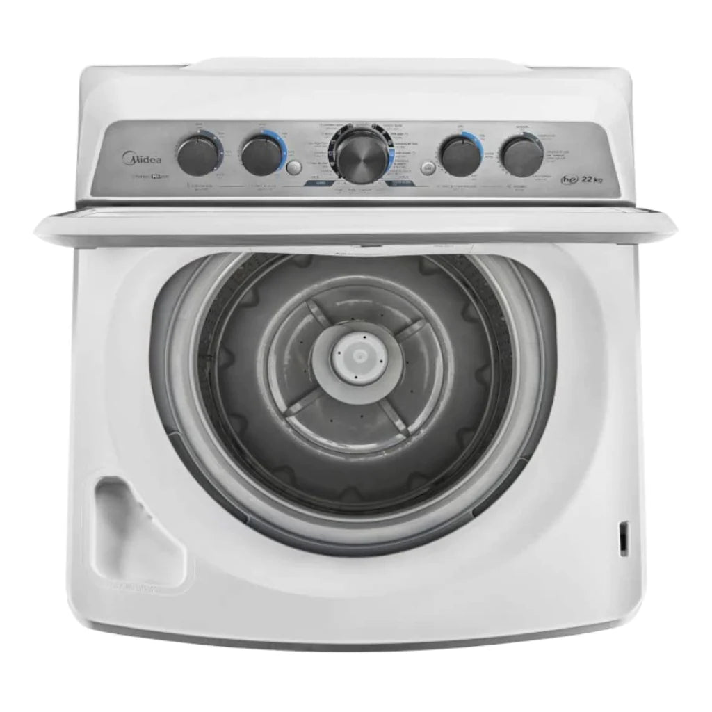 Midea lavadora carga superior blanca extreme save 22Kg MA500W220/W-CA