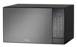 Midea microondas 1,4 pc puerta  espejo gabinete negro MMDK14S2MB