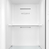 Midea refrigerador 16 pc color acero side by side inverter MDRS619FGM46