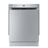 Midea lavaplatos empotrable 14 servicios color silver MDWPS1401KSS