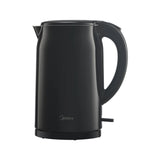 Midea Hervidor de Agua 1.5L doble pared negro 1800W MKE15DMCSK