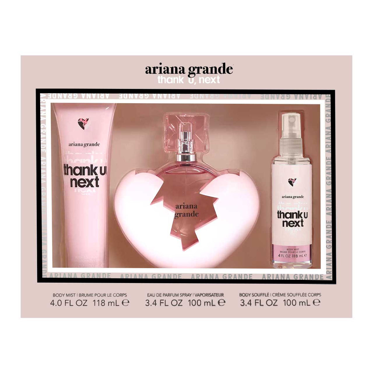 SET ARIANA GRANDE THANK U NEXT NEW