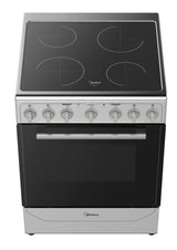 Midea cocina electrica 24 pul vitroceramica MES24FS2BADBG