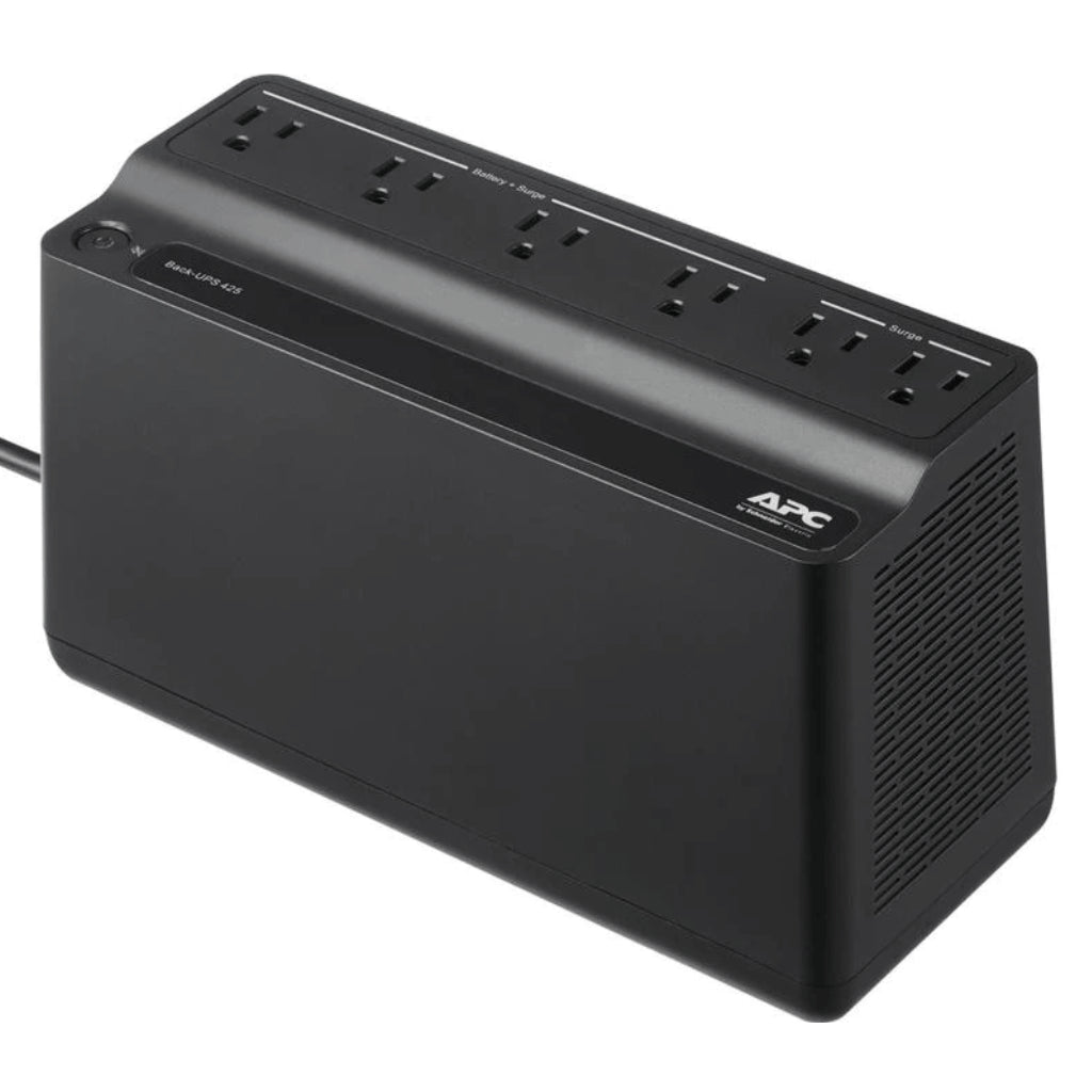 APC ups 425va negra 6 entradas. 120v lam be425M-lm