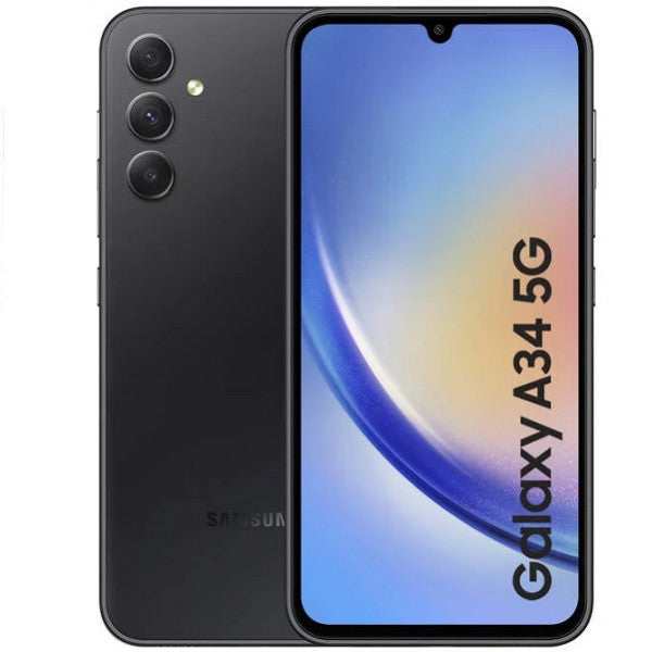 Samsung telefono celular galaxy A34 5G  8gb 256gb negro 48mpx