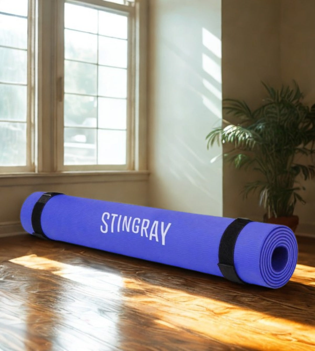 Stingray yoga mat azul 6mm SFTAP-6mm-Cb-B