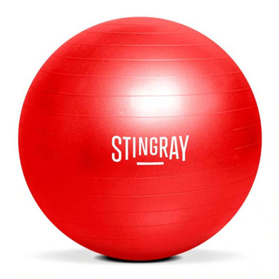 Stingray bola de gimnasio roja 65mm SFpel-65CM-R
