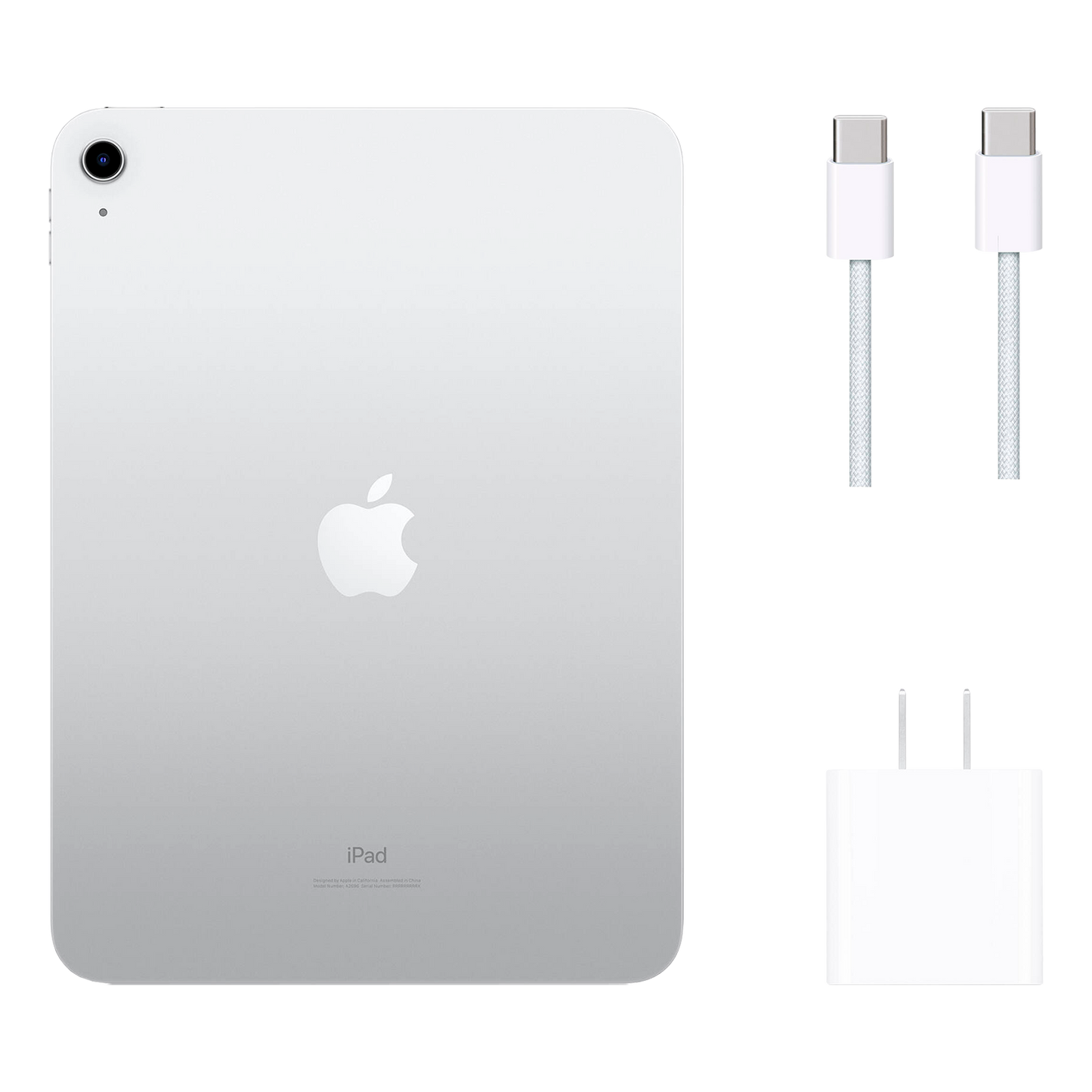 Apple tablet iPad - 10.9" - iPad OS16 - A14 Bionic - Silver - Wi-Fi MPQ03LZ/A