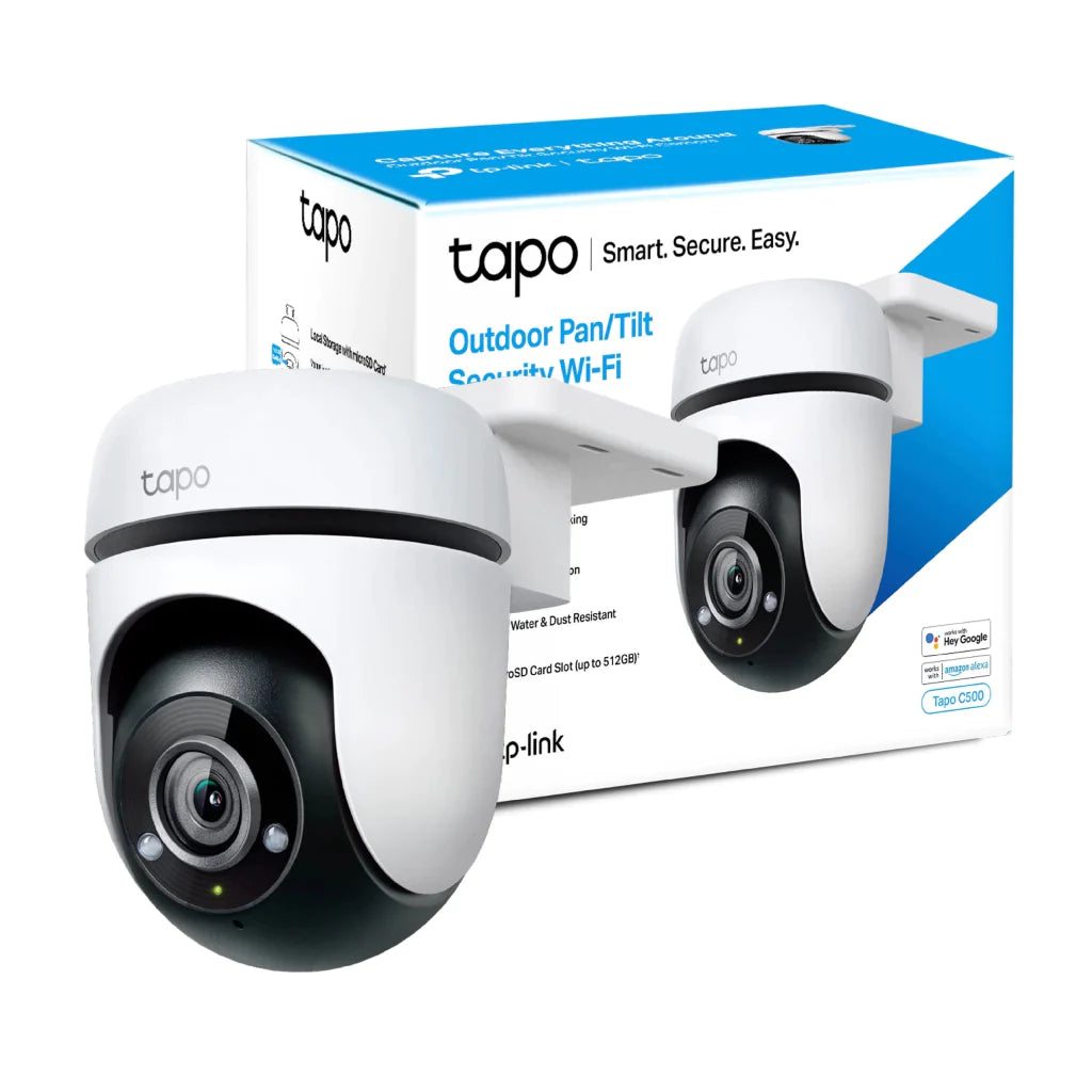 TP-link camara de seguridad para exterior rotación 360°-Tapo C500