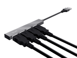 Trust adaptador 4-puertos mini hub USB - 23786