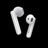 Trust audifonos bluetooth wireless color blanco c/controles tactiles - 23783