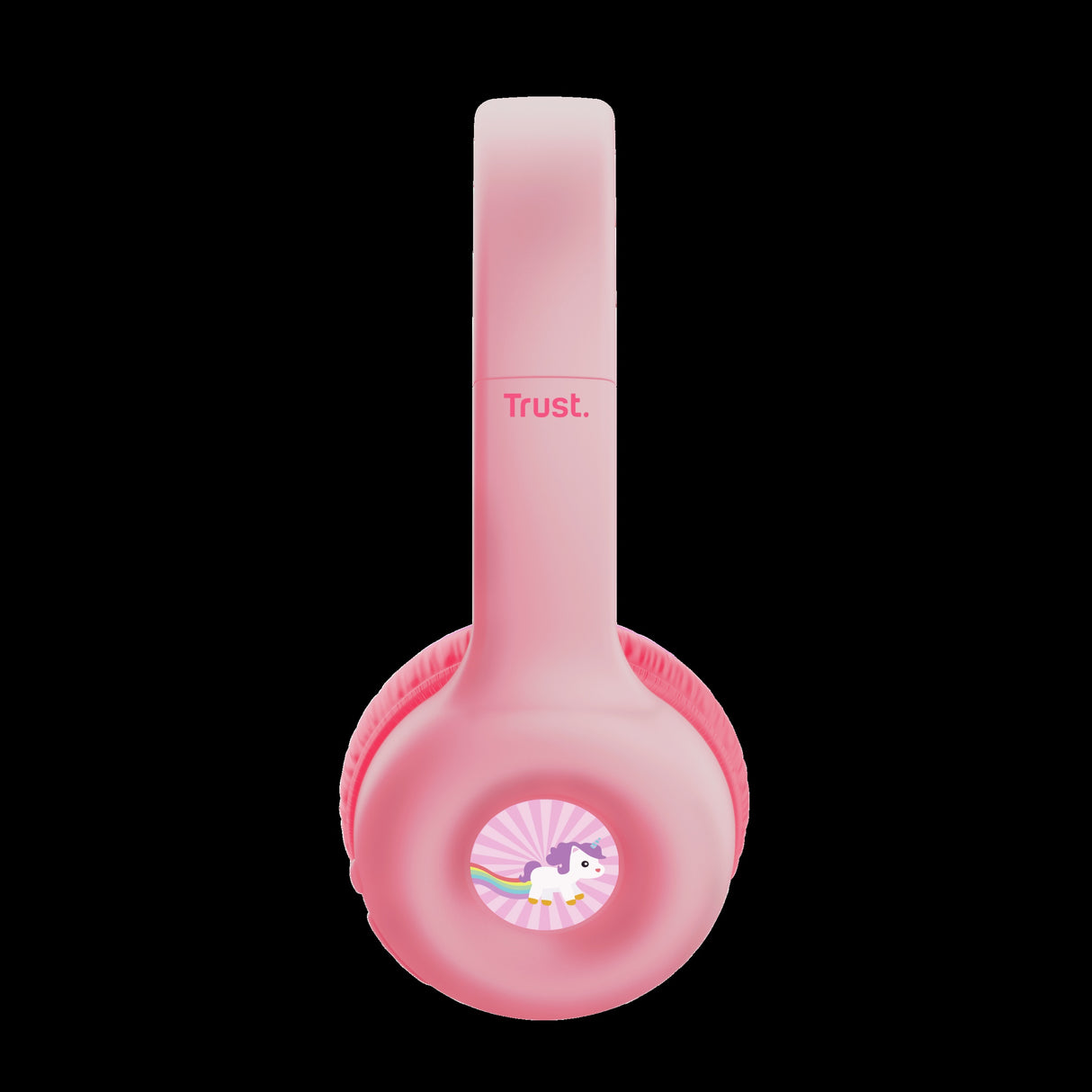 Trust audifonos infantil wireless color rosado personalizable - 25274
