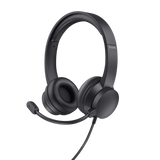 Trust headset supraaurales PC con diadema ajustable - 25087