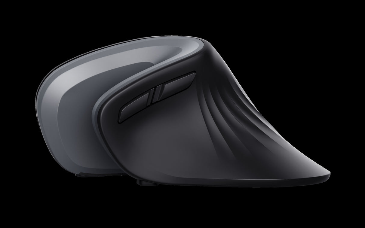 Trust mouse ergonomico color negro inalambrico vertical - 23507